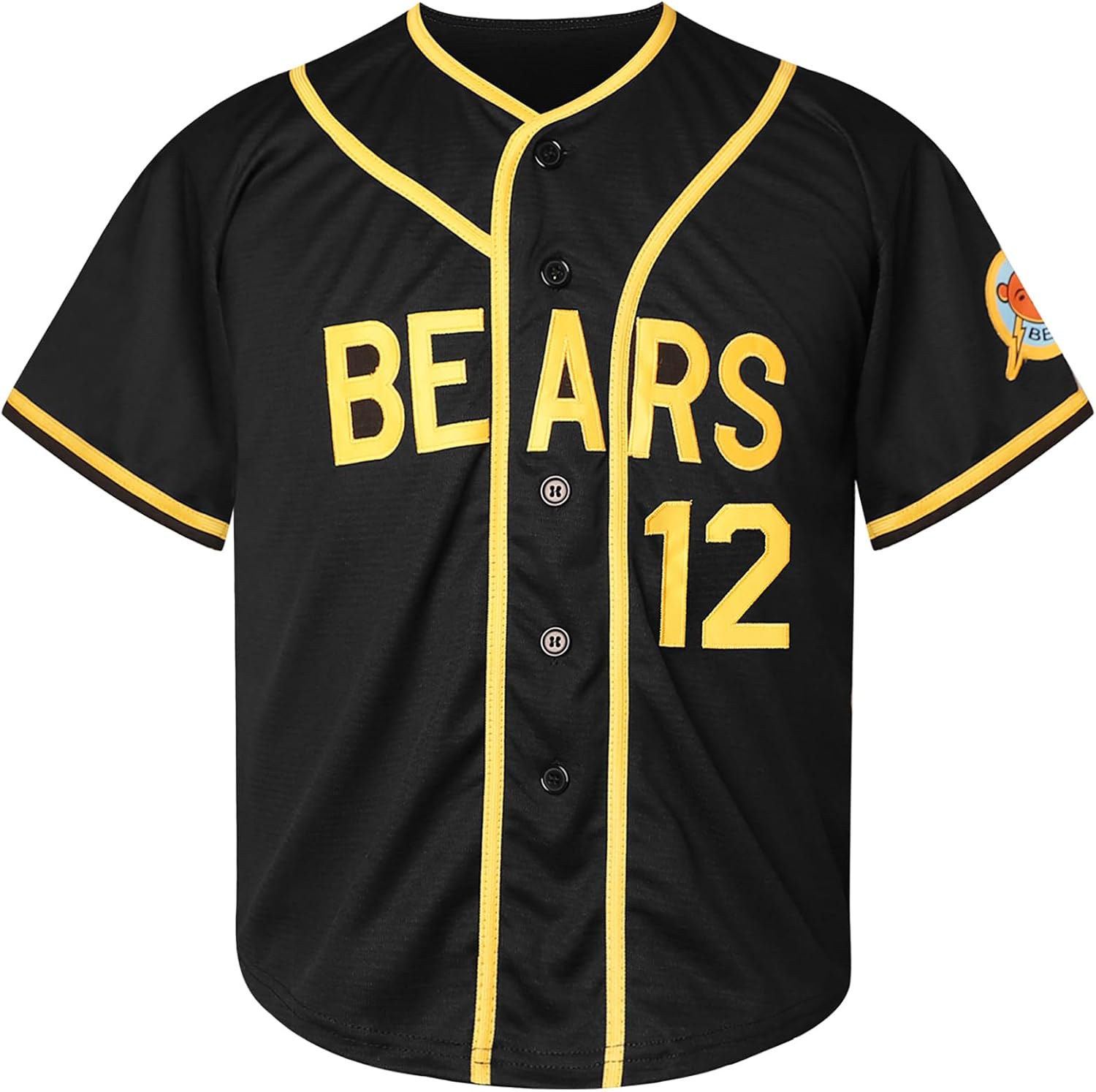 Youth Baseball Jerseys for Boys,Bad News Bears 3 Kelly Leak 1976 Chico's Bail Bonds Movie Jersey,Girl White Black S-XL