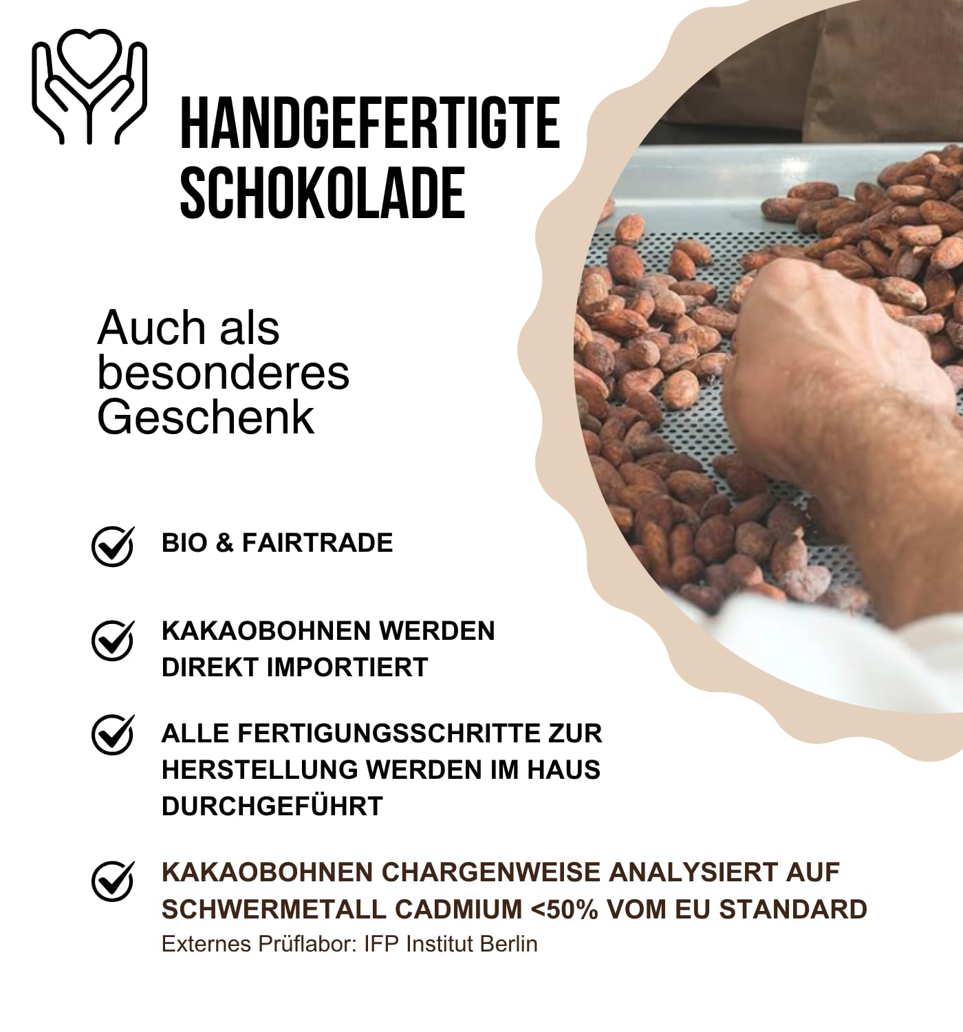 Besondere verschiedene Tafeln Schokolade - 8 Tafeln im Paket - Feinkost Geschenk mit Fair Trade Chocolate & handgemacht - Edelmond hochwertige Schokolade
