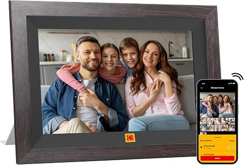 KODAK 10,1 Pulgadas Marco Digital WiFi 32GB IPS Pantalla Táctil Modo Regalo