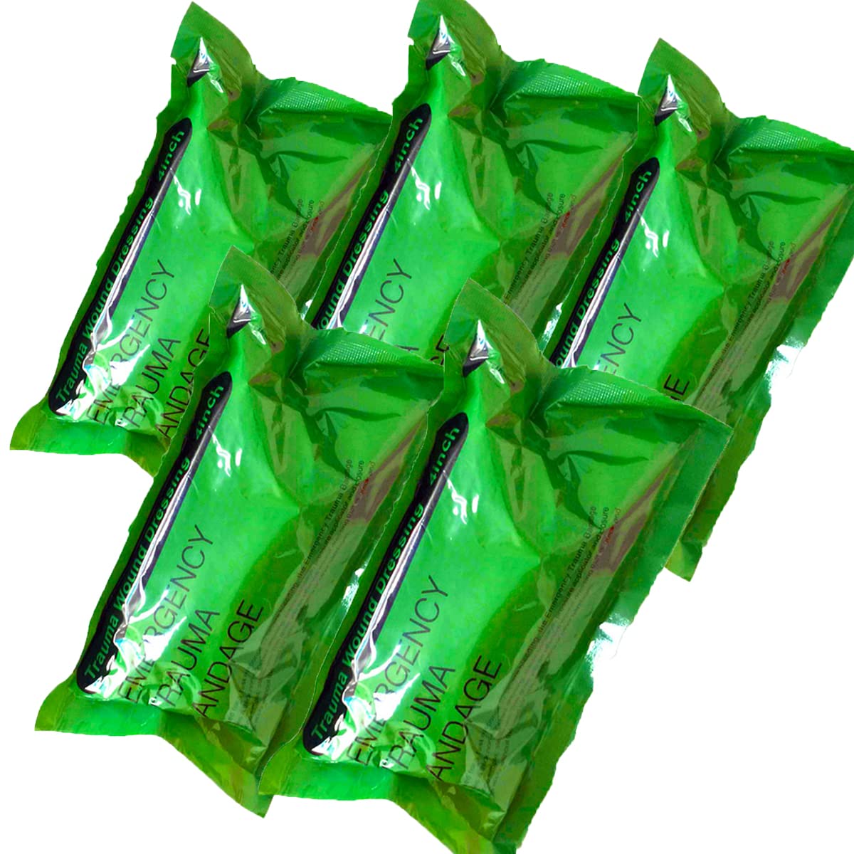 Buy DYHQQ 5 Pack 8" Israeli Style Emergency Bandage, Compression Trauma