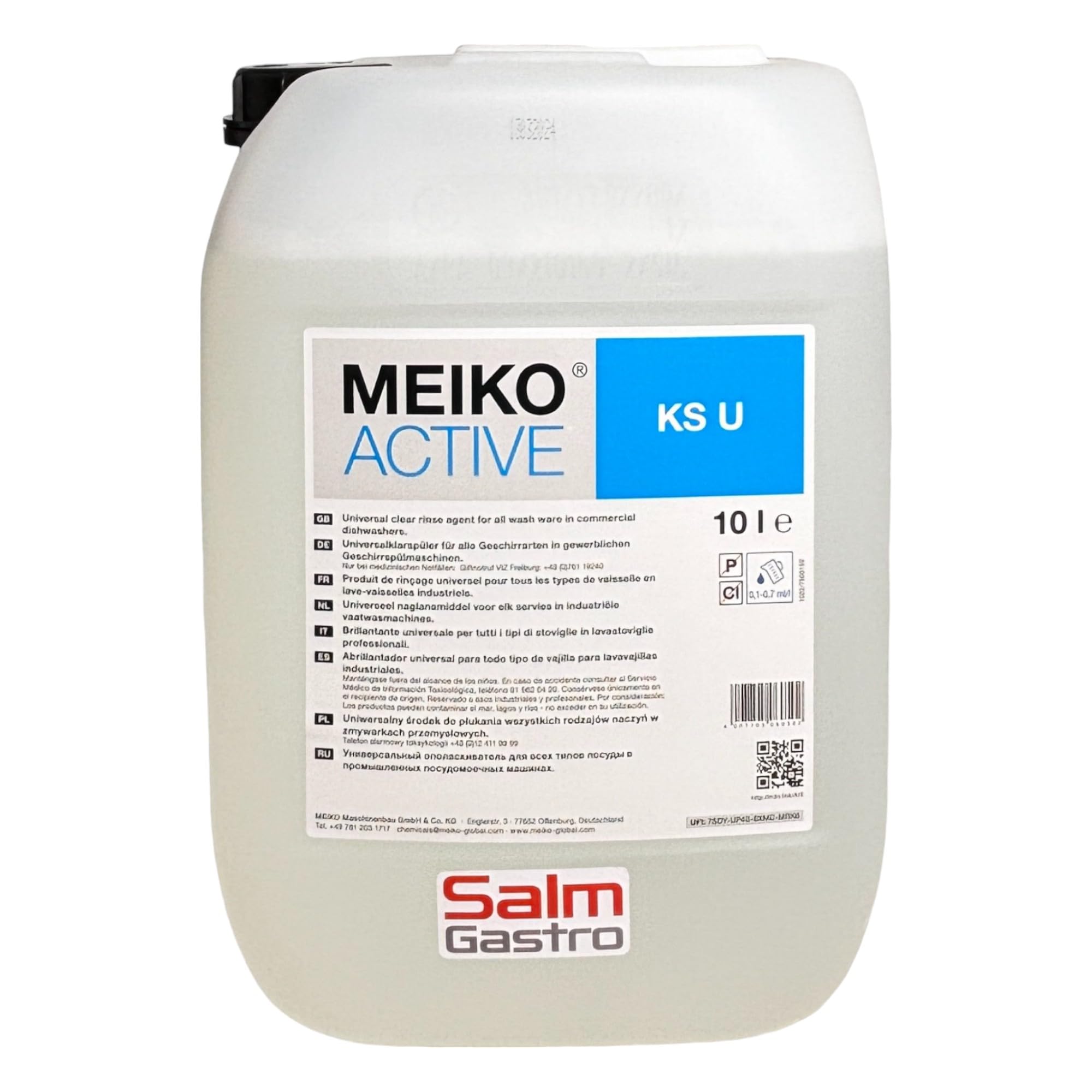 Meiko ACTIVE KS U 10L Universal-Klarspüler für Geschirr phosphatfrei
