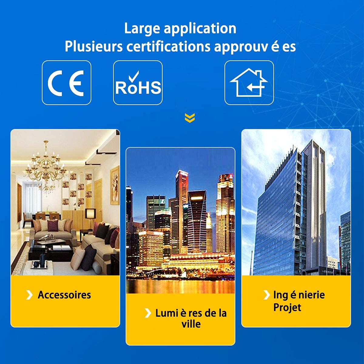 EXTRASTAR Rallonge Prolongateur électrique 10 m 16A - Section 3G1,5 mm² - Blanc