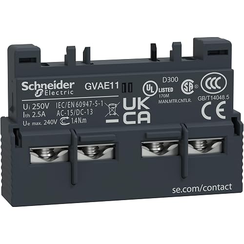 Auxillary Contact, 2.5A, 1Nc, 1No