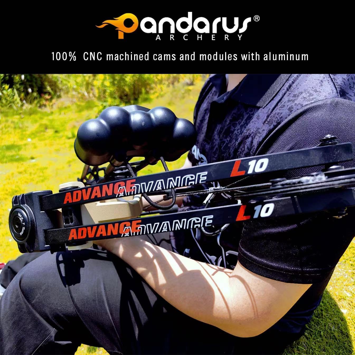 Compound Bow Package for Adults and Teens,19-70 Lbs Draw Weight Adjustable,19"-30" Draw Length,Limbs Made in USA,Archery Bow and Arrow Set,up to 320 fps, Let Off 75%2024 New