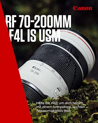 Canon RF 70-200mm F4L IS USM Objektiv | Konstante — galinė pusė