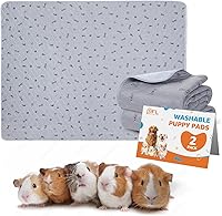 Vista 1 de Almohadillas lavables para orina para mascotas pequeñas, paquete de 2 almohadillas reutilizables de entrenamiento para mascotas lavables, 36x72