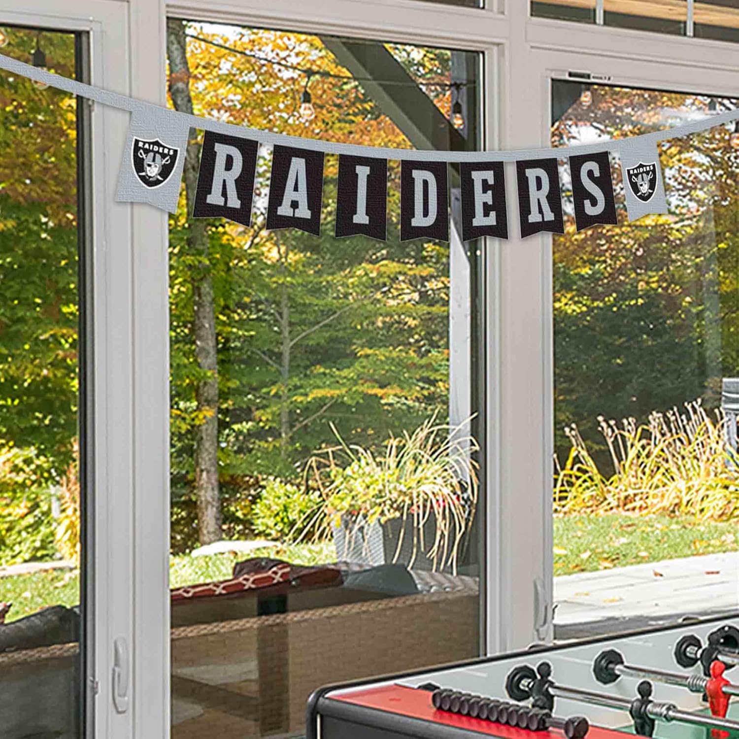 WinCraft Las Vegas Raiders Banner String Pennant Flags - Image 3