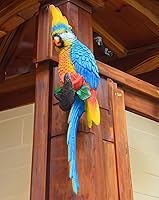 Vista 15 de Estatua de gato al aire libre, decoración de jardín, bonita figura de gato naranja de oración, decoración interior de oficina, hogar, escultura