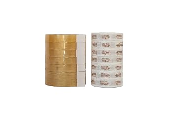 84 Refill Sets of Tape and Paper Seals, Brown Paper