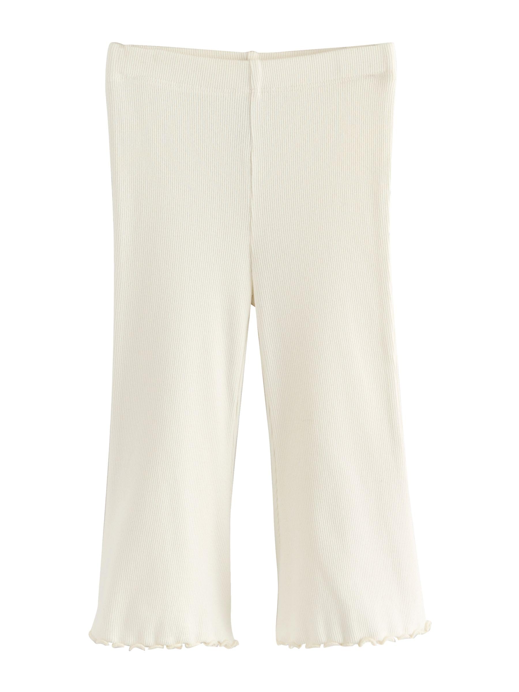 NEXT Mädchen Gerippte Leggings mit Schlag, 5er-Pack