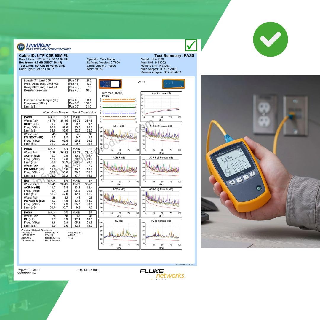 CAT5E Riser (CMR), 1000 ft, UTP 24AWG, rame nudo solido, 350 MHz, certificato UL, scatola facile da tirare (Reelex II), cavo Ethernet sfuso, nero