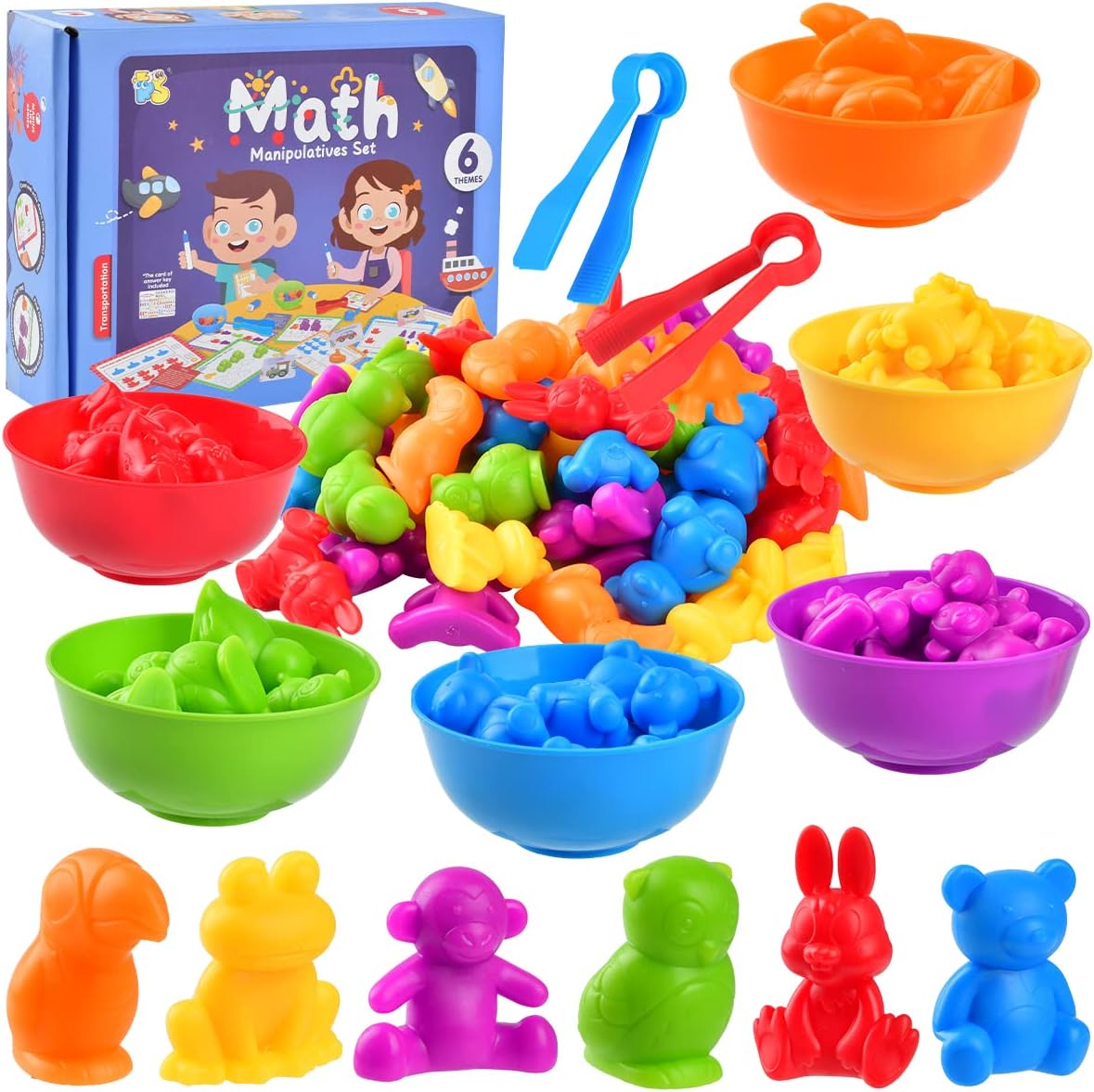 Jouet sensoriel tri des couleurs – Éducatif 3 ans+