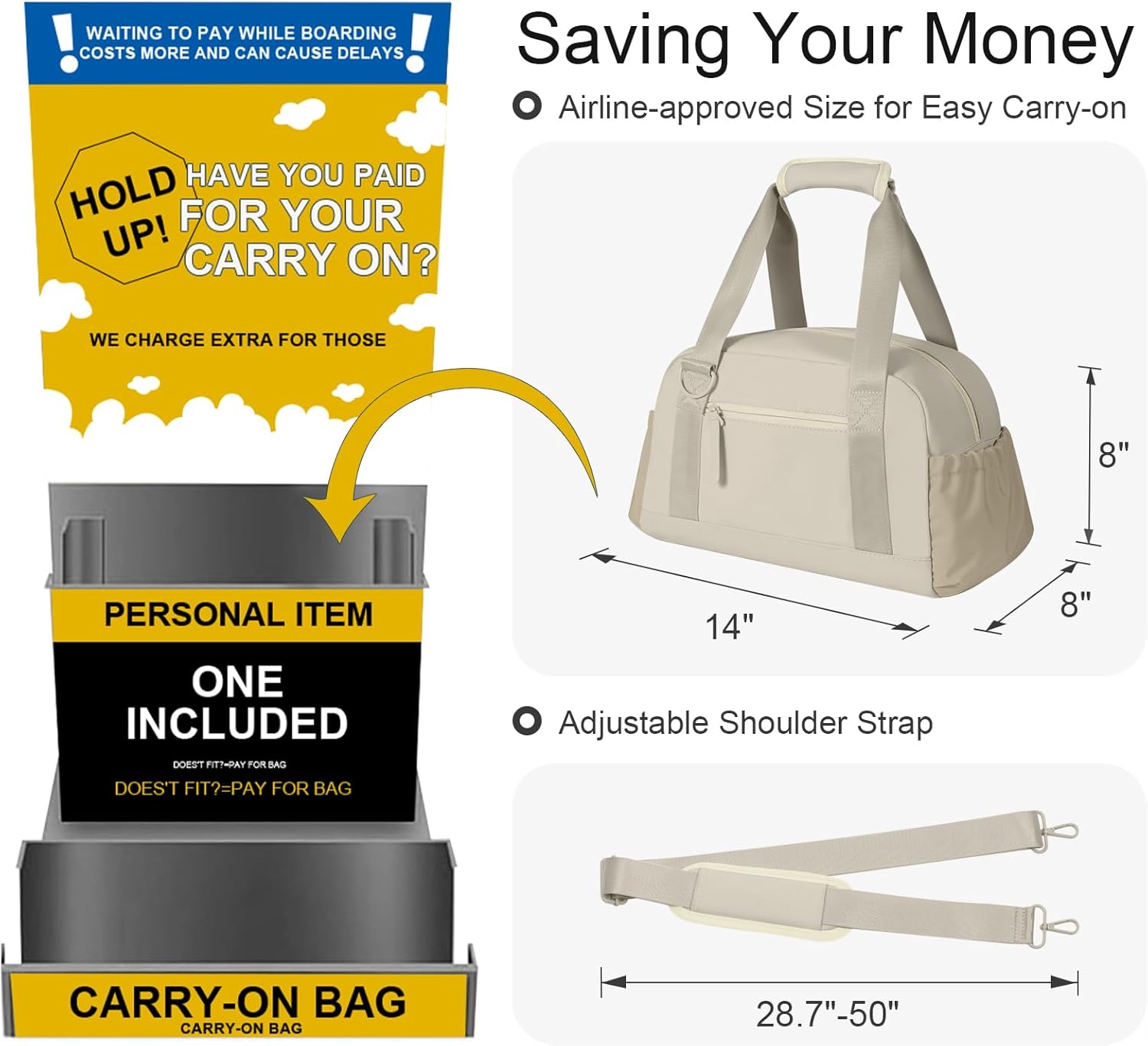 Mini Gym Bag for Women Girls Small Gym Tote Bag with Wet Compartment Waterproof Travel Duffle Bag Cute Workout Sport Bag - Image 6