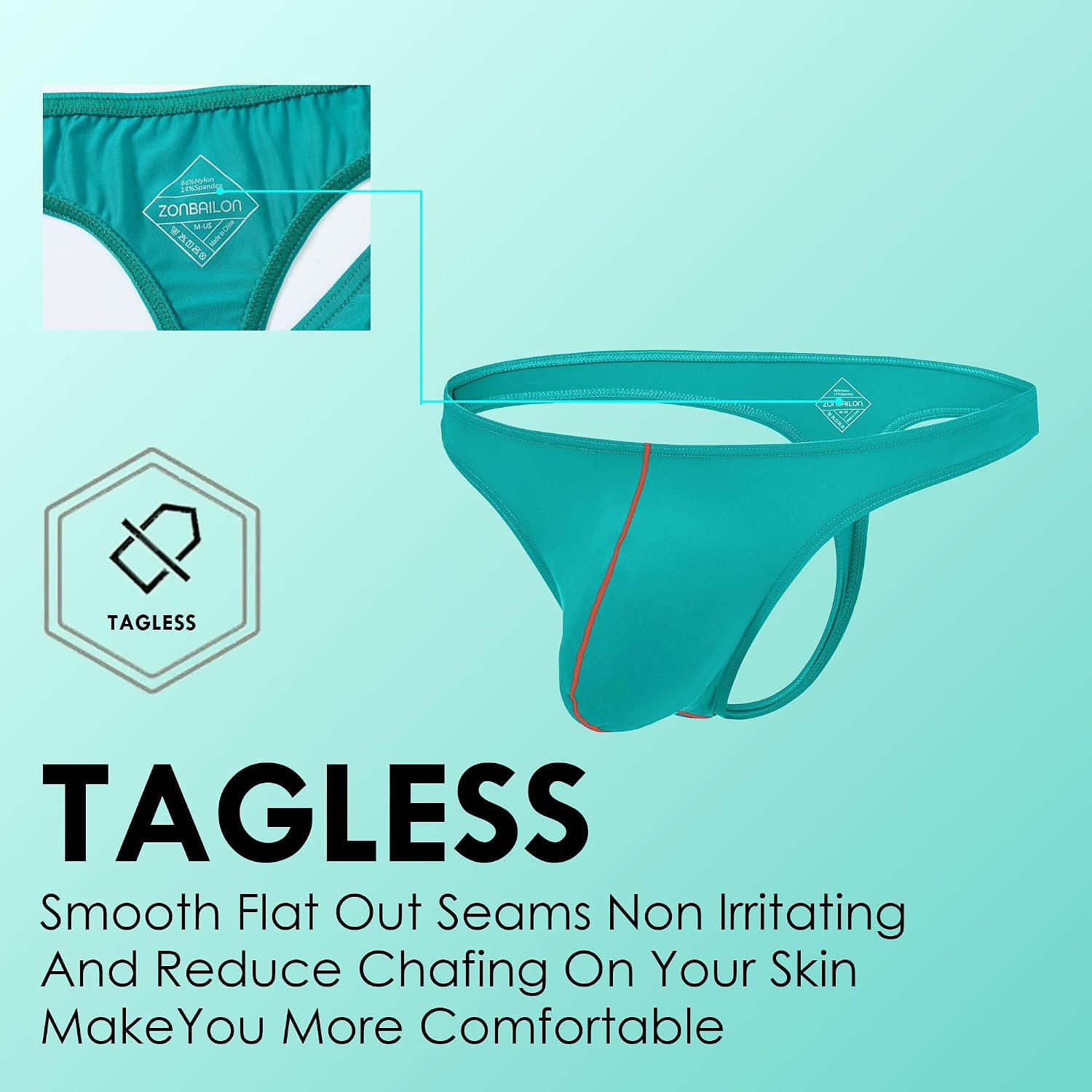 Mens Bulge Enhancing Pouch Thongs for Men Underwear Sexy Low Rise T-Back Breathable Streatch G Strings Multi Pack