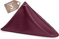 Vista 331 de Ultimate Textile -1 docena - Reversible Shantung Satin - Majestic - Servilletas de tela Majestic de 17 x 17 pulgadas color azul pizarra