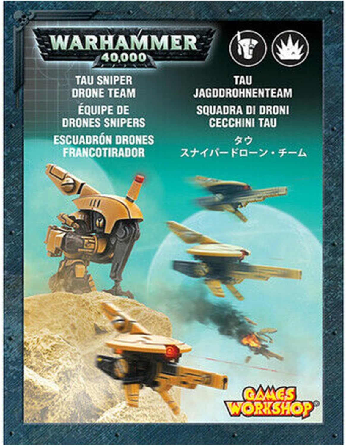 Citadel Finecast Resin: Sniper Drone Team