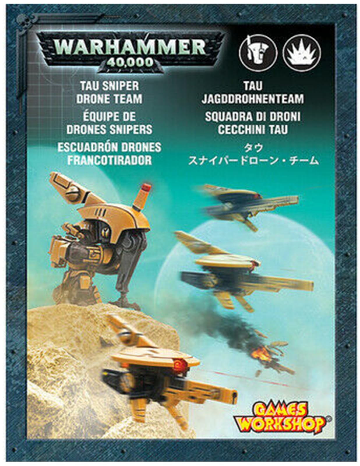 Citadel Finecast Resin: Sniper Drone Team