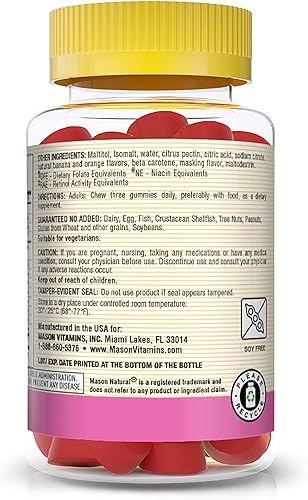 Miniatura 3 de MASON NATURAL Multivitamínico prenatal con DHA y zinc - Apoya el crecimiento y el desarrollo del bebé, para mujeres embarazadas y lactantes, Kosher,