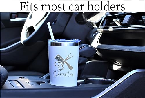 Miniatura 6 de Personalized Hairdresser Laser Engraved 22 oz Tumbler with Straw, Hairdresser, Barber, Beauty Salon, Gift, Hair Salon, Hair Stylists