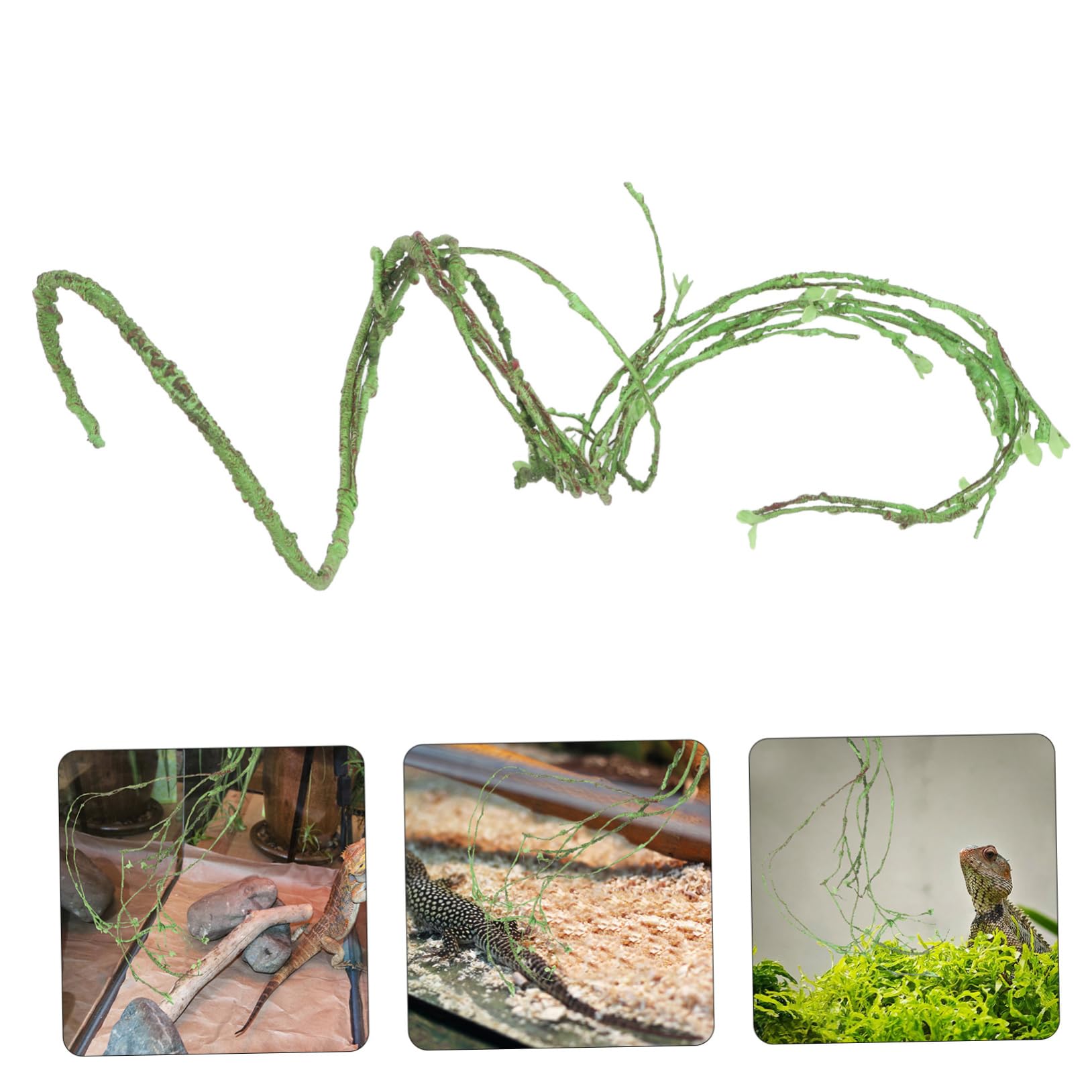 Toyvian Vite Decorative Vento Per Terrari Accessori Per Rettili Arrampicata Per Lucertole e Decorazione Per Habitat