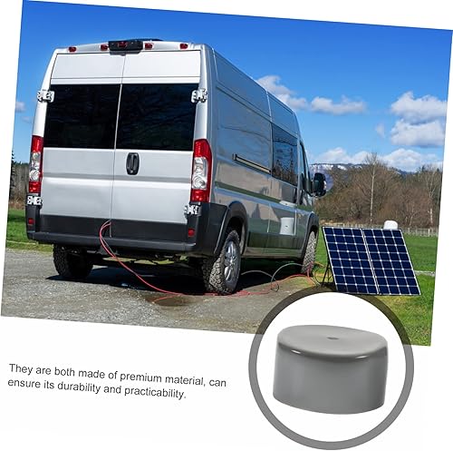 Miniatura 3 de 8 piezas de goma para cojinetes de rueda de cojinete de coche, protectores de bujes, cubiertas de cubo de grasa para remolque, tapas de cubo de