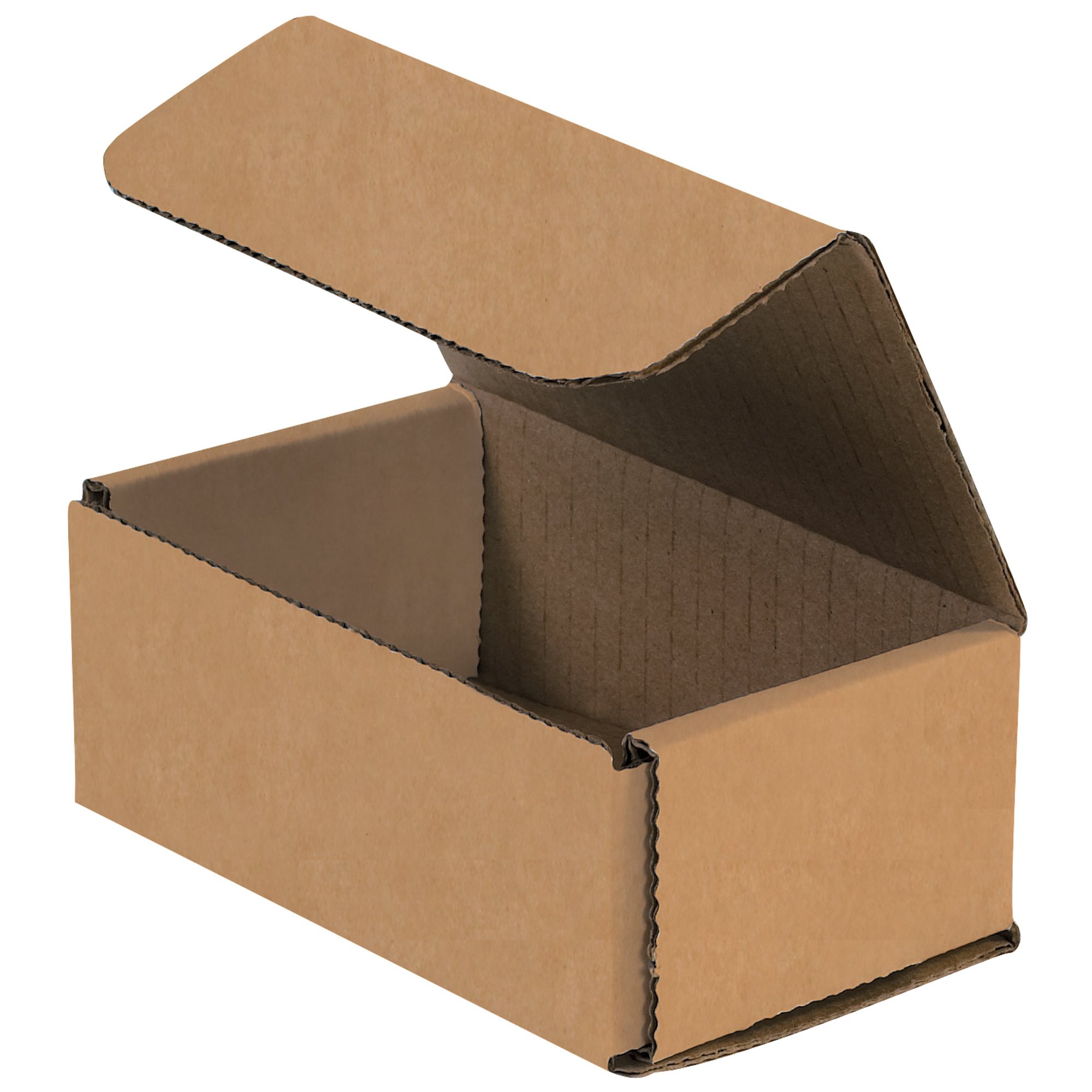 BOX USA BM532K Corrugated Mailers, 8" x 3" x 2", Kraft (Pack of 50)