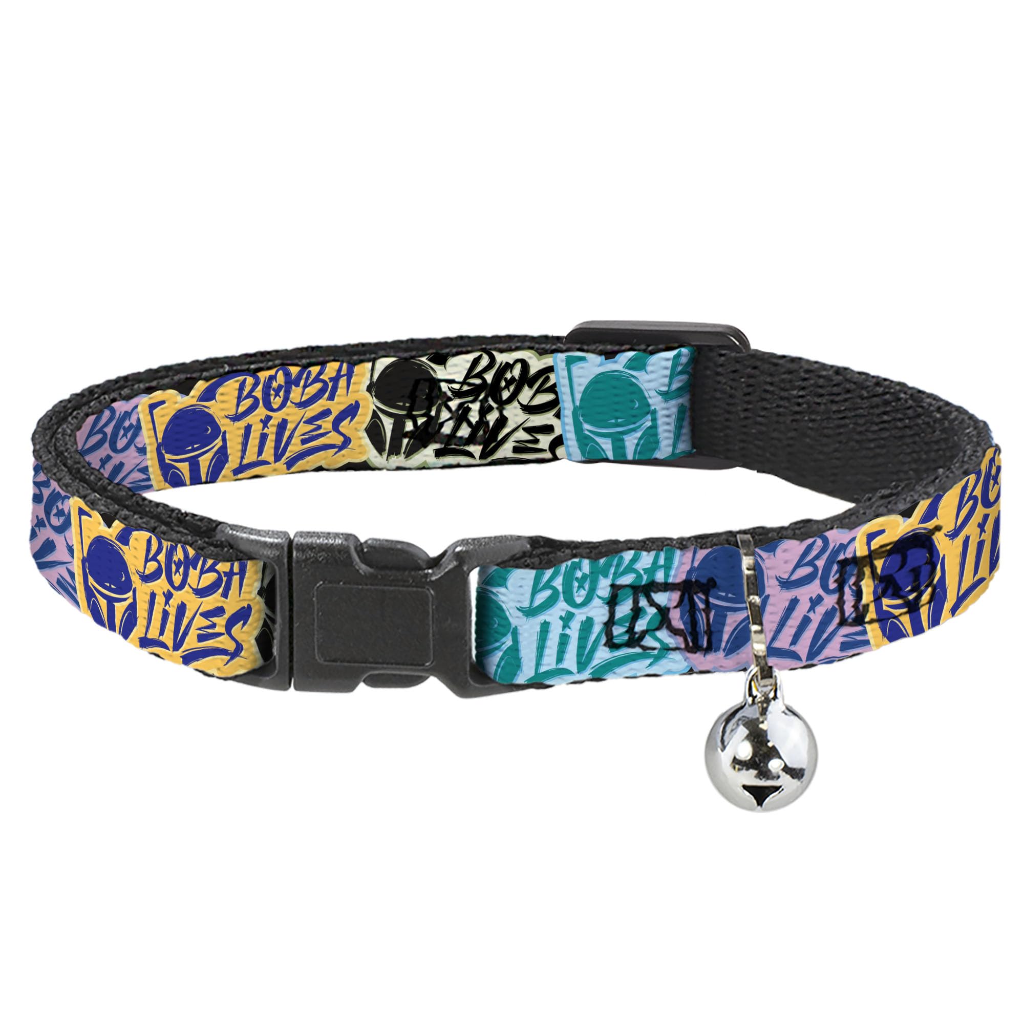 Collar de gato Star Wars con clip de liberación rápida y cascabel fácil de ajustar