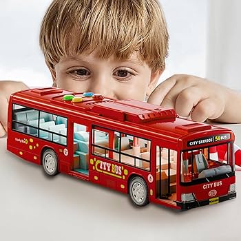 Amazon.co.jp: バス刺激おもちゃ - 男の子と女の子向けのバス