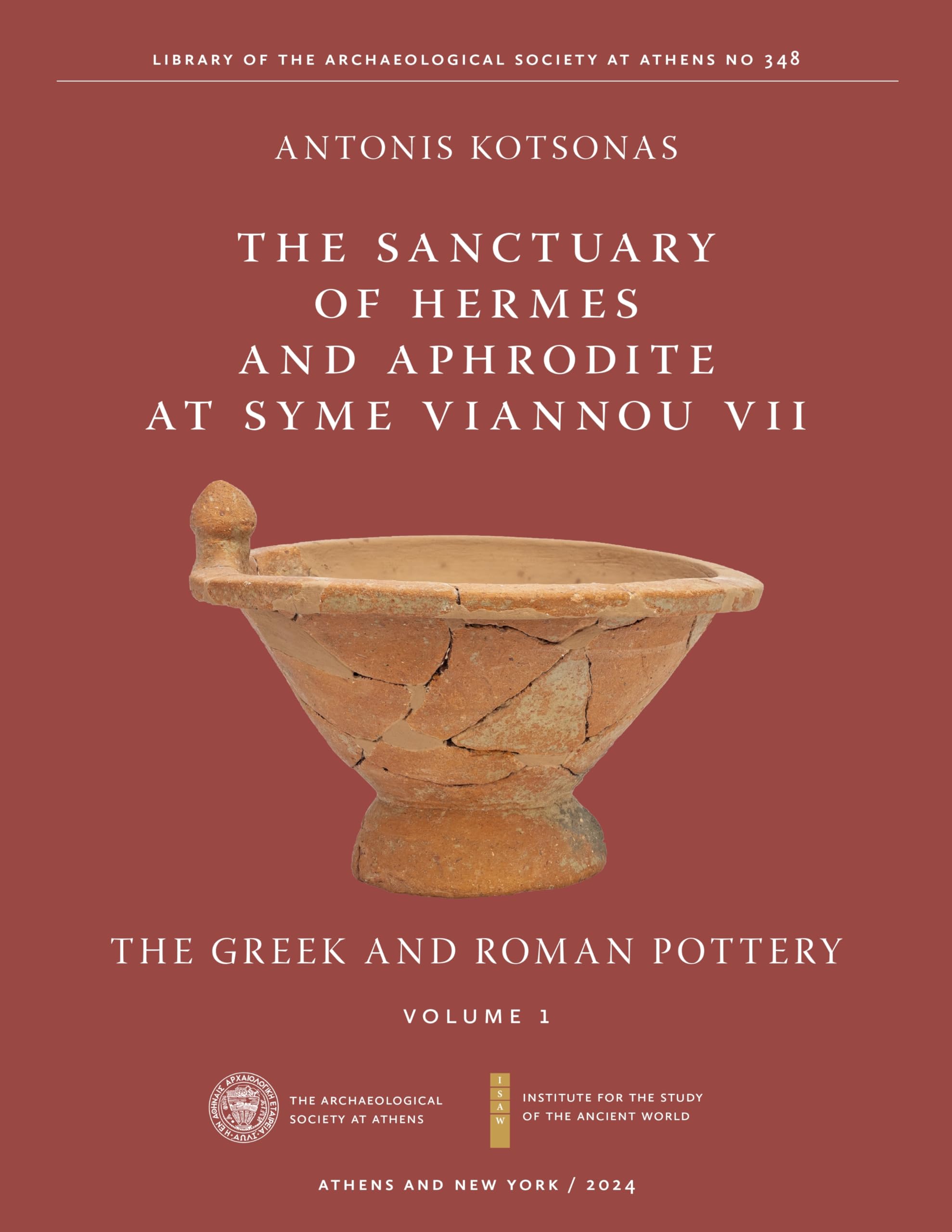 Poterie grecque romaine de Syme Viannou VII sanctuaire Hermès