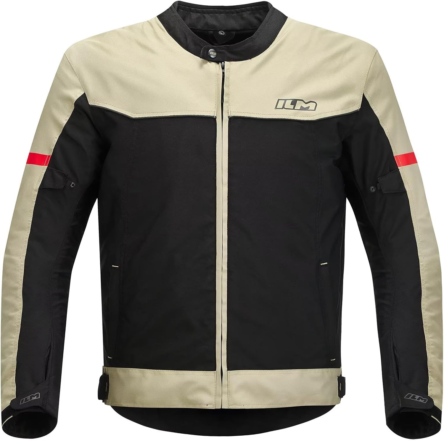 ILM Motorcycle Jacket with CE Armor Detachable Waterproof Liner Dual Sport All Season Riding for Men JF3