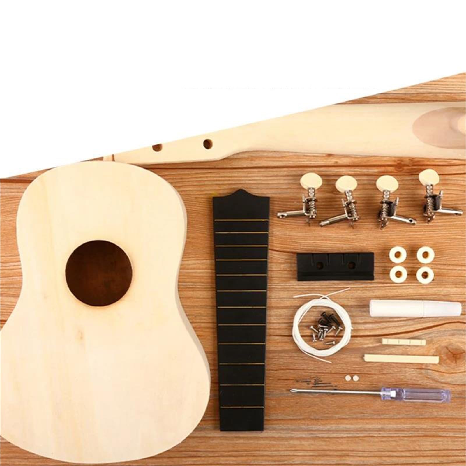 Set Di Strumenti A Corda Per Ukulele In Legno Per Principianti Ukulele