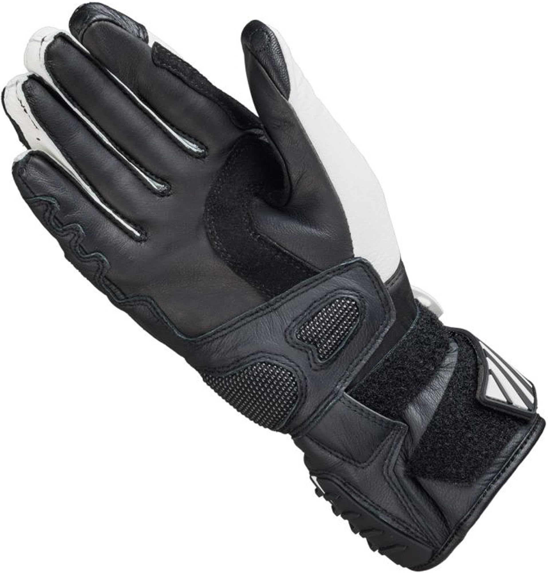 Held Evo-Thrux 3 Rękawice motocyklowe, czarny/biały, K-8