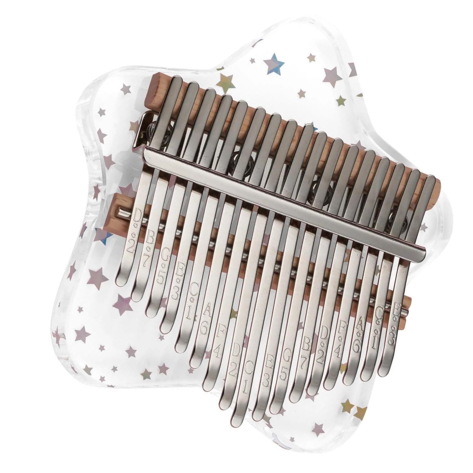 17 Klawiszowy Akrylowy Kalimba Do Fortepianu Dla Początkujących Dorosłych Kalimba