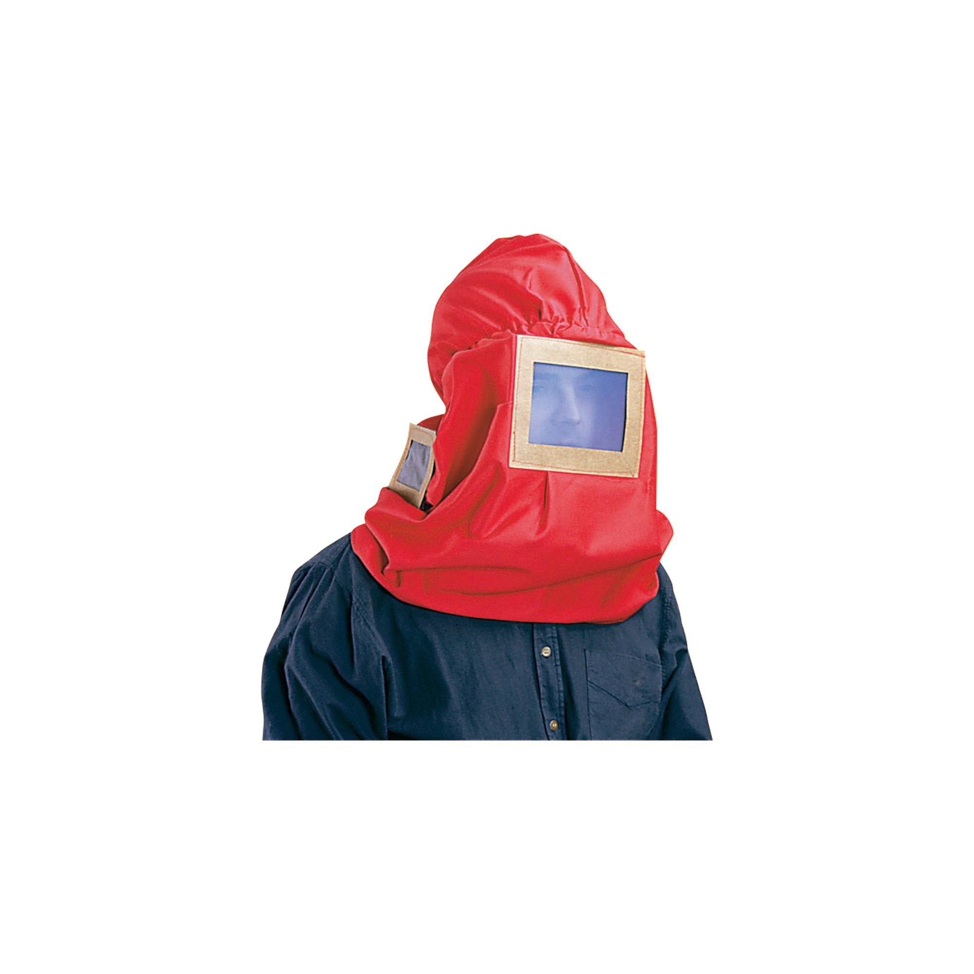 ALC Standard Abrasive Blasting Hood With 5" X 6" Lens - Model 40019 (No Bump Cap)