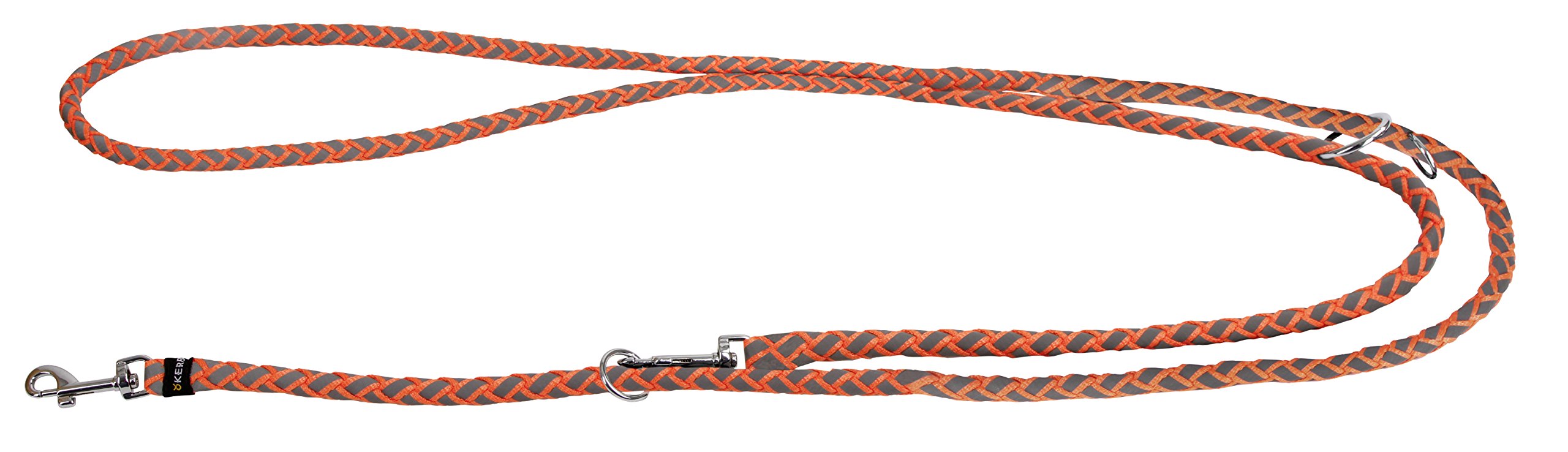 Kerbl Maxi Safe Guide Leash, 200 cm x 12 mm, Neon Orange