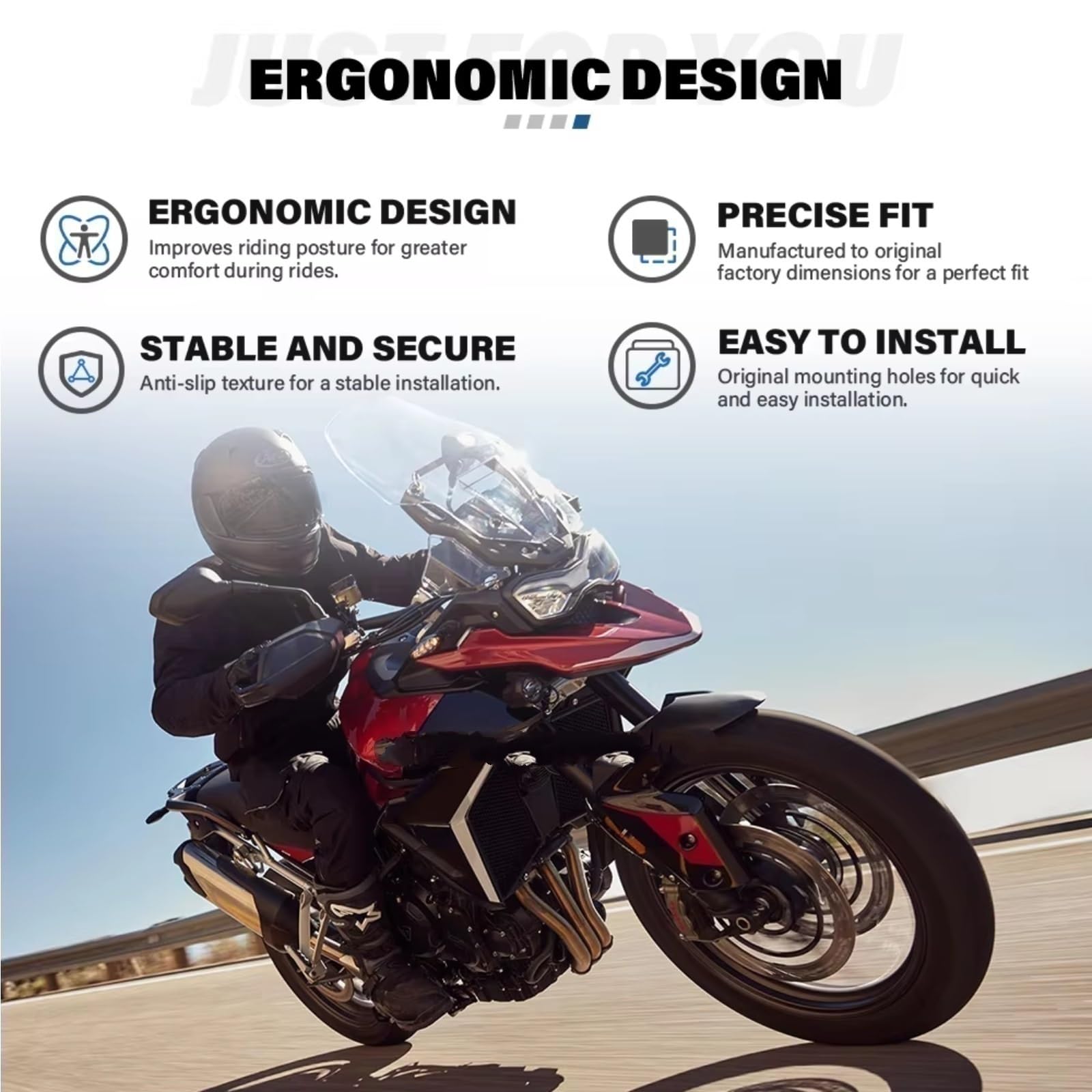 Supporto rialzo manubrio Compatibile Con BMW Per R12 / Per NineT