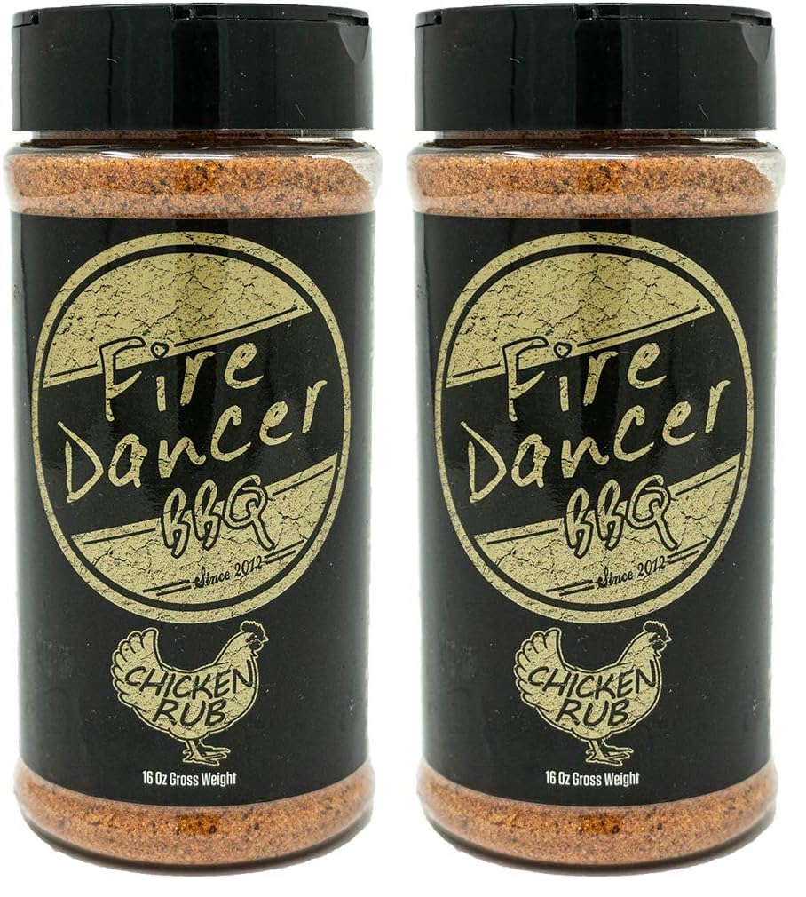 Fire Dancer BBQ Chicken Rub (Pack of 2)