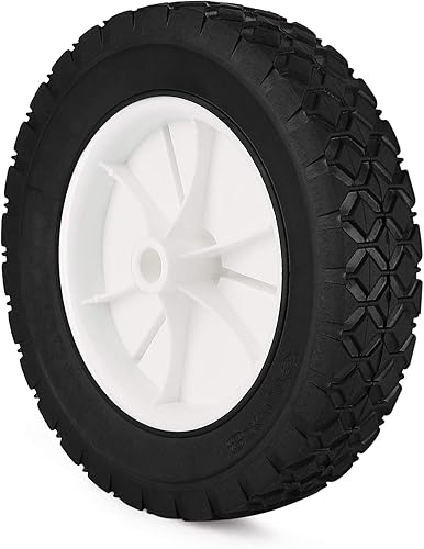 Miniatura 7 de Oregon - Rueda de plástico 72-108, 2 unidades, neumáticos universales compatibles con Craftsman AYP MTD cortadora de césped adecuada para reemplazo