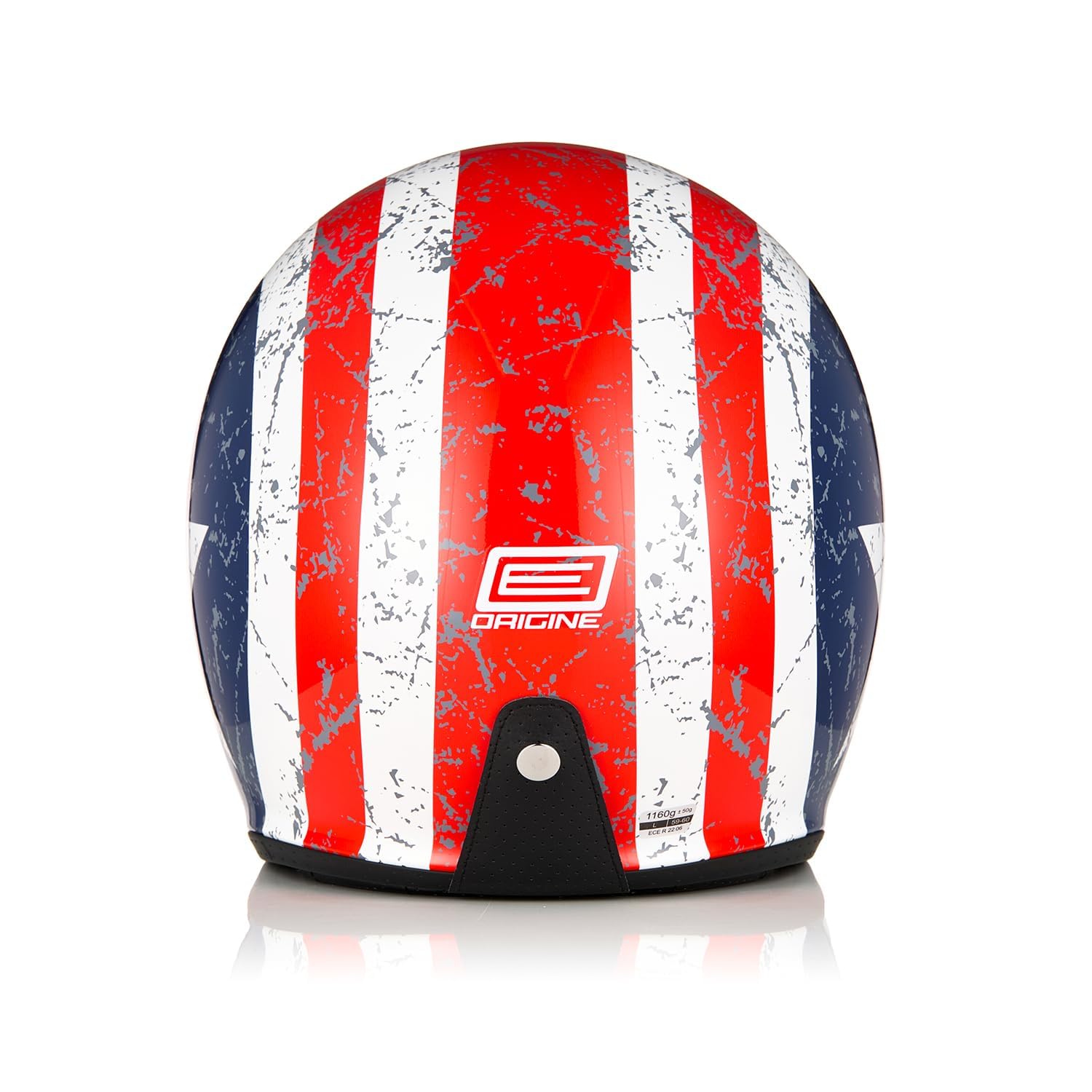 ORIGINE Jet-Motorradhelm mit Schutzbrille, ECE 22-06-Zulassung