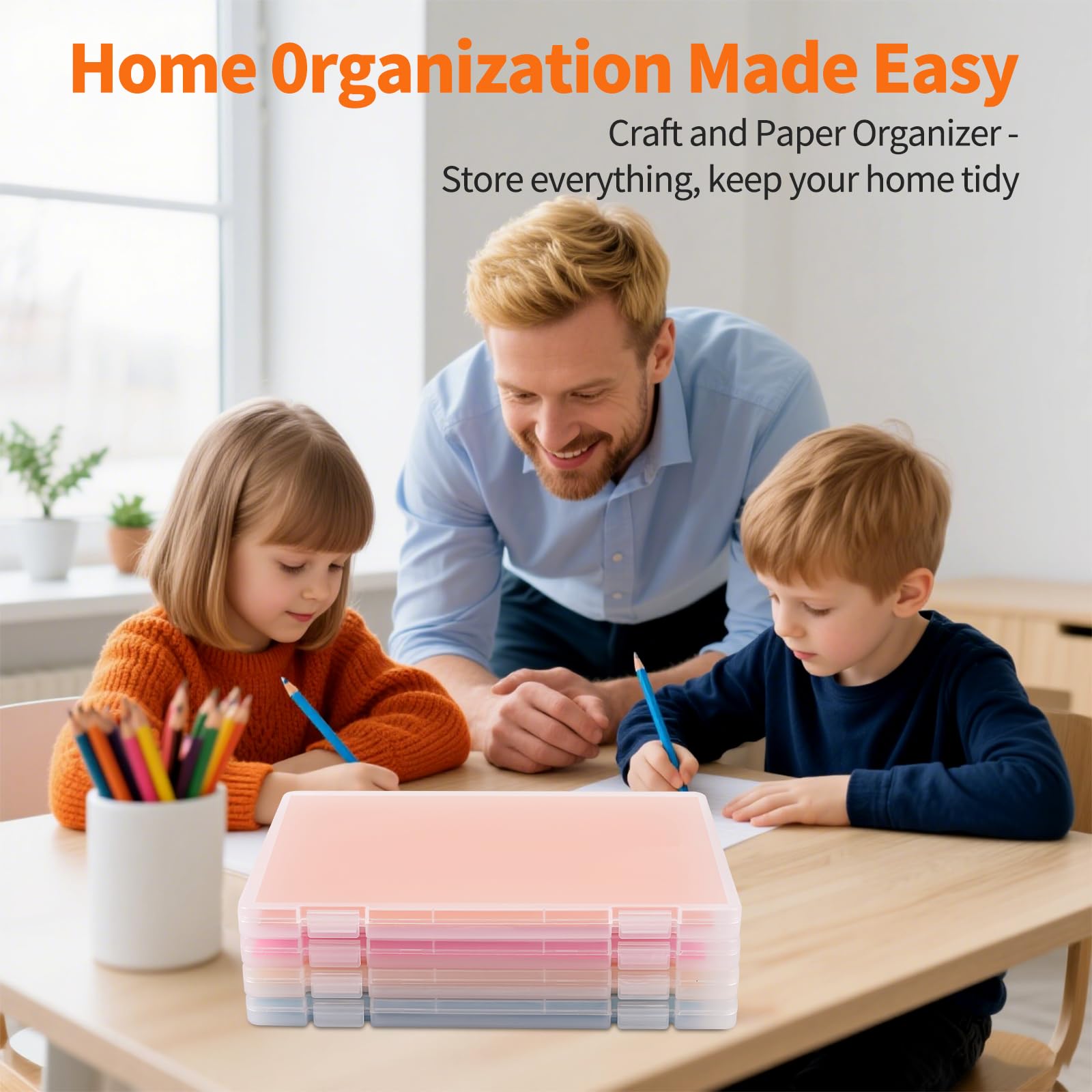 Organizer na papier A4, projekt, album do scrapbookingu, organizer, pojemniki, przenośne przechowywanie plików z ciasnym zatrzaskiem i otworem do zawieszenia, naklejki świąteczne na artykuły