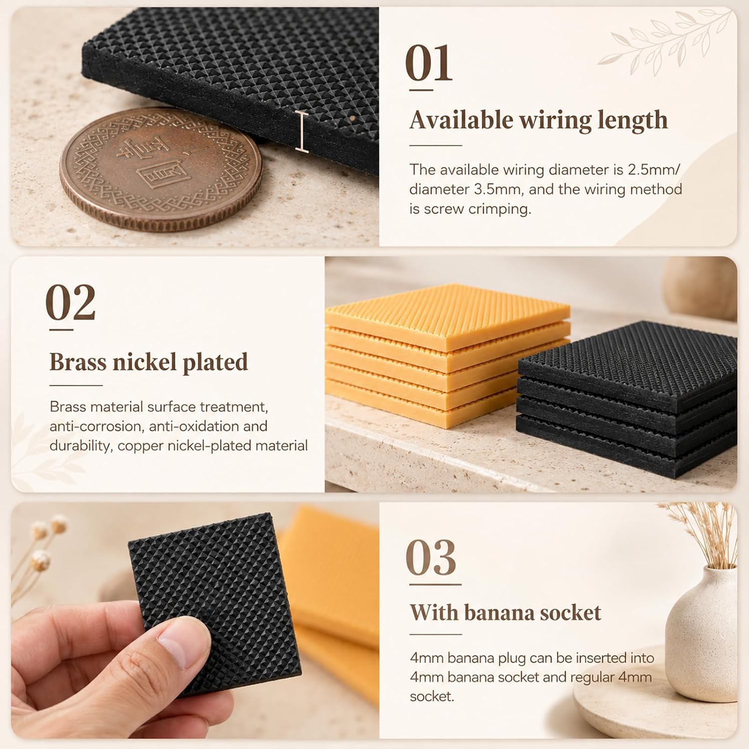 8 PCS Shoe Heel Replacement Boot Heel Repair Kit High Heels Caps for Shoes | square rubber heel bottom replacement anti-heel shoe heel repair for women men boots 3 mm thick black brown