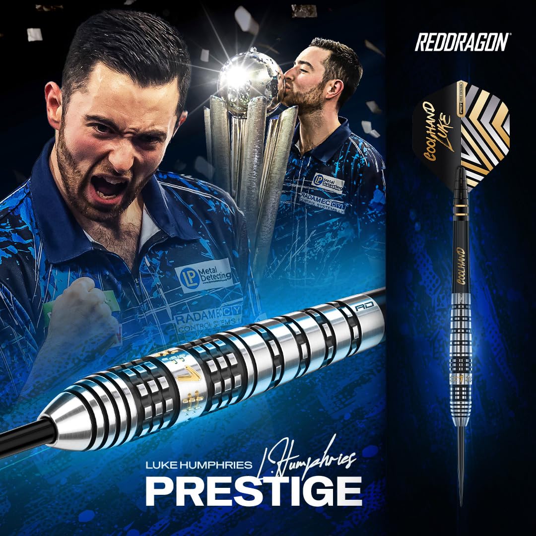 Luke Humphries ダーツ 24g Luke Humphries TX1 Pioneer Darts | 90% Tungsten | 22g & 24g