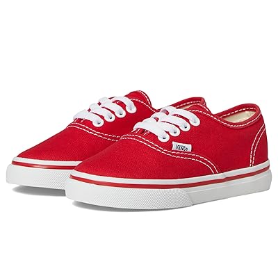 Vans Kids Authentic Core (Toddler) Kids Shoes Red