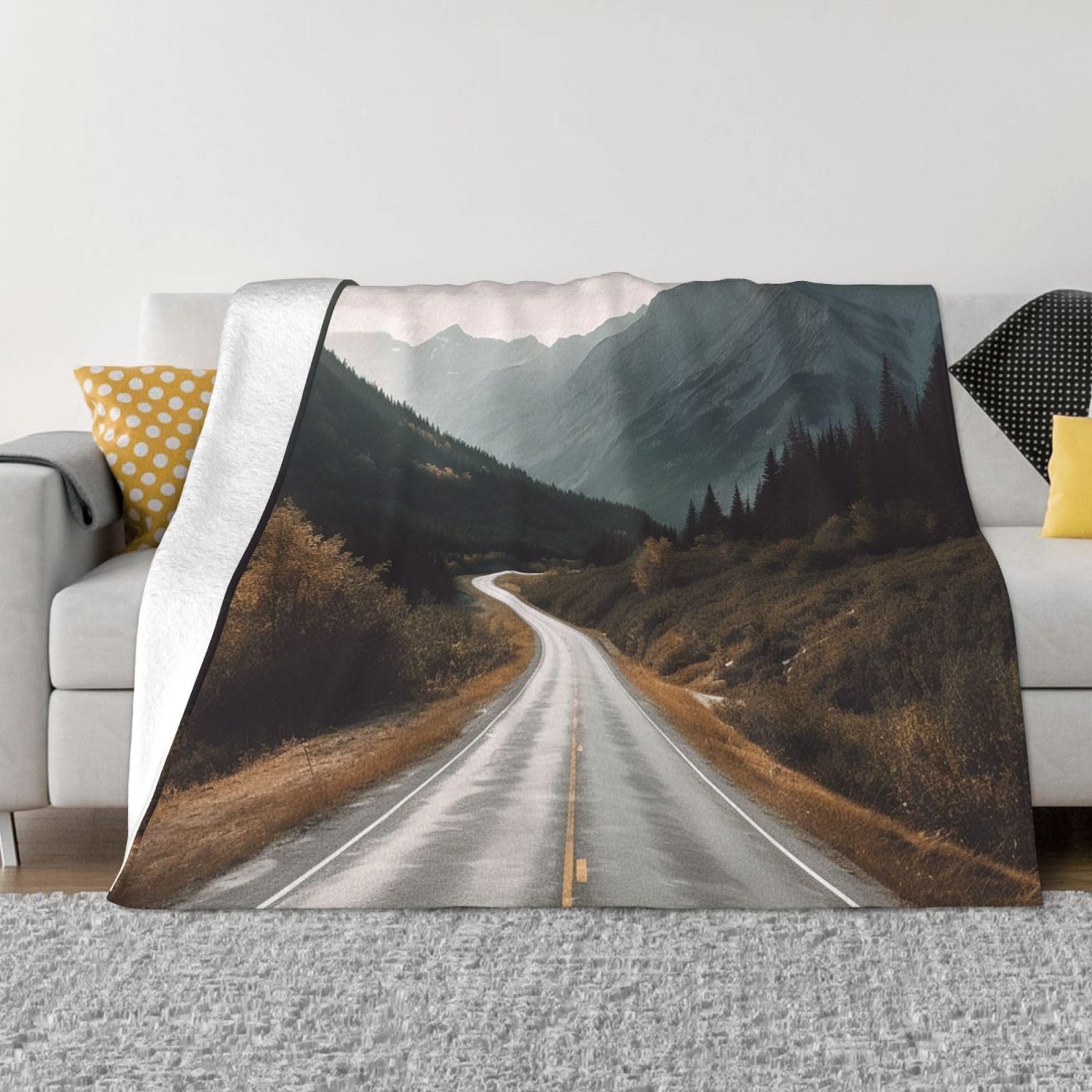 Couverture plaid canapé en flanelle polaire douce pour vos soirées télé cocooning