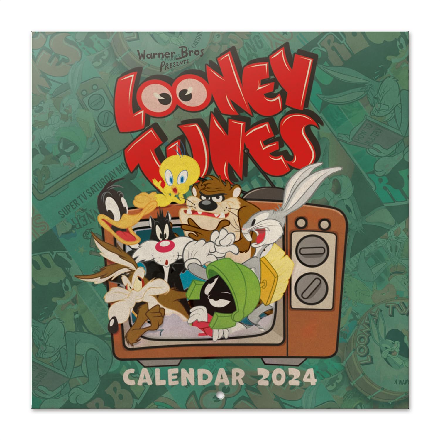 Buy Grupo Erik Looney Tunes Wall 2024 12" x 12" 12 Month Planner