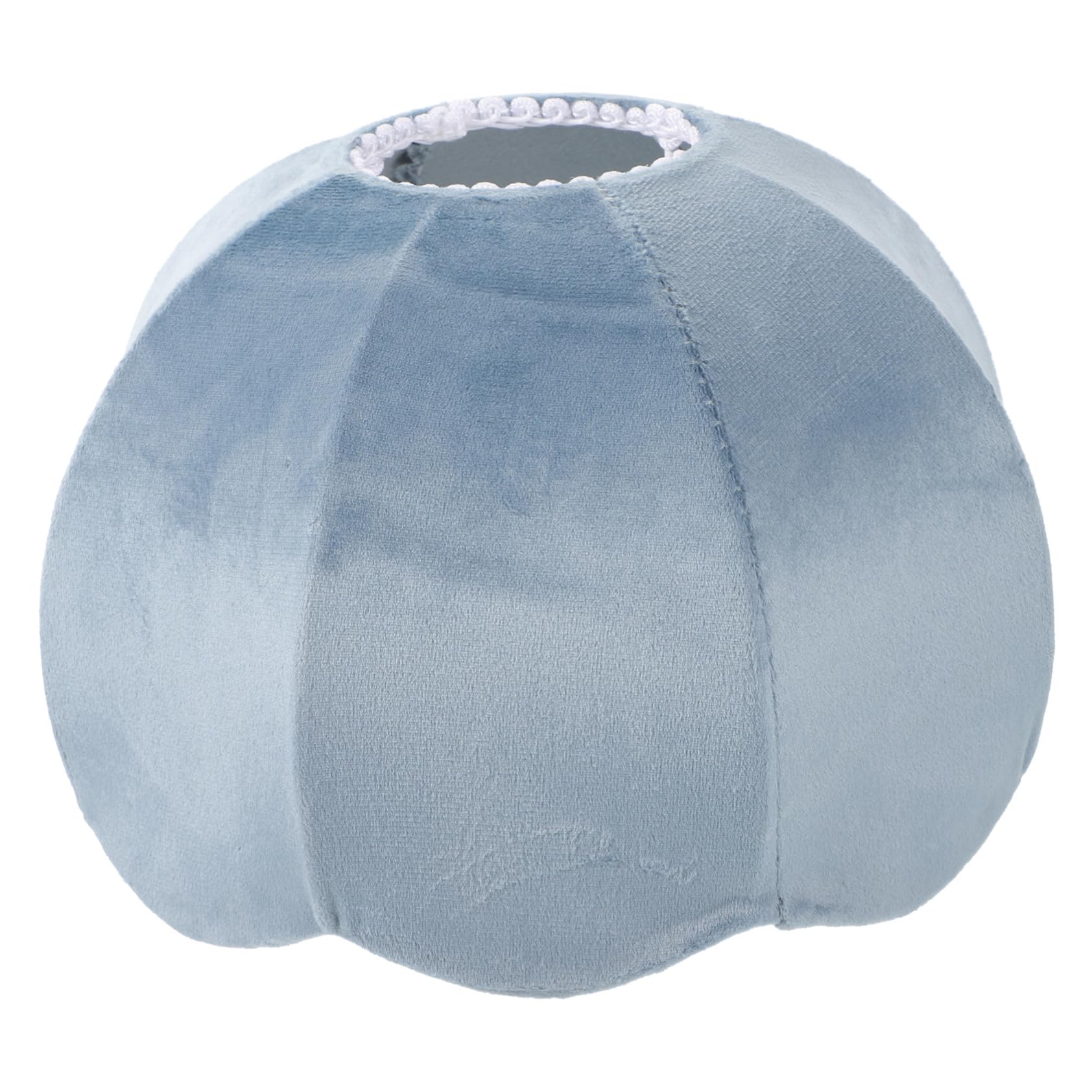 SEWOART Retro Lampenschirm Aus Stoff – Grauer Zylindrischer Schirm Für Decken- & Tischlampen, 28x28x19,3 Cm