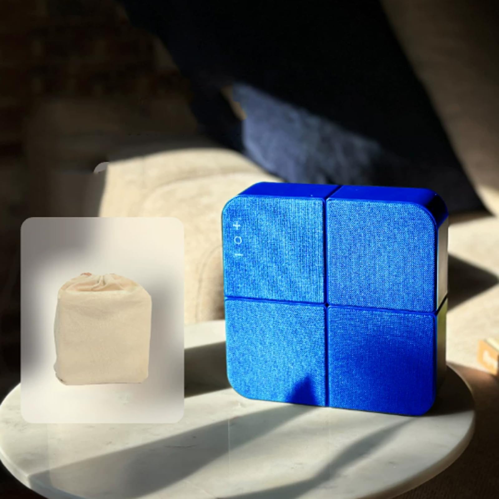 Altavoz Bluetooth inalámbrico, estéreo modular con 4 controladores de 6 W, rango de conexión de 20 m, instalación magnética, diseño portátil para el hogar, viajes y fiestas
