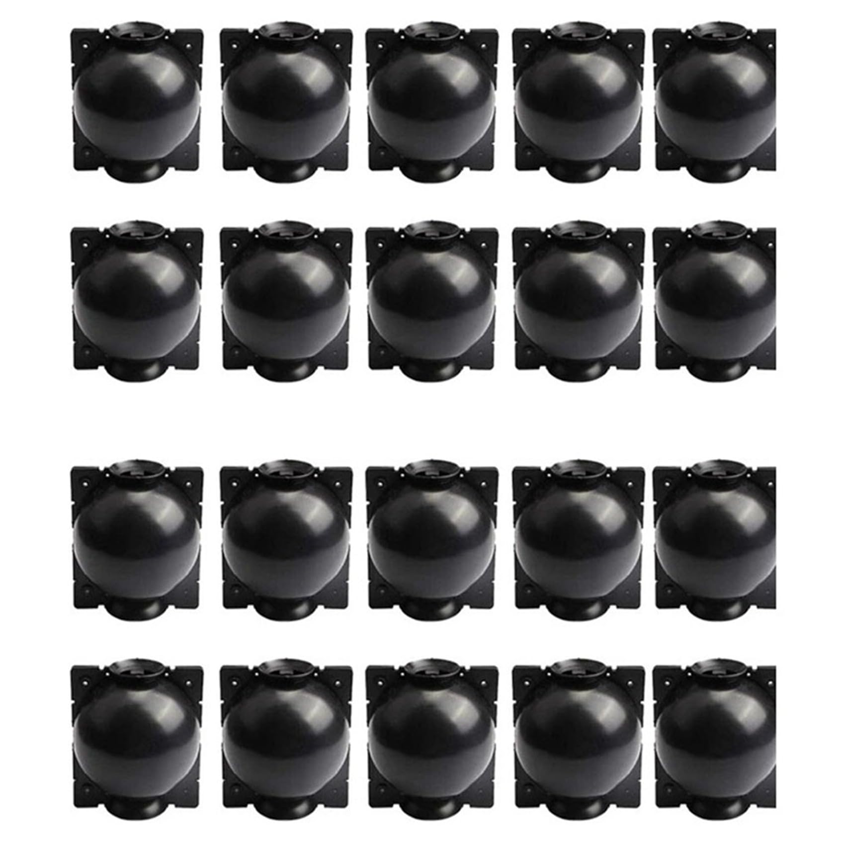 Jnchdghwa Black 20Pcs Reusable Plant Rooting Equipment Kit Cutting Grafting Rooting Box Branch Rooting Propagator Breeding Ball