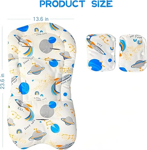 Miniatura 5 de Cojín de columpio para niños pequeños, columpio de bebé, almohadilla de inserción para asiento de exterior, compatible con Little Swings Tikes para