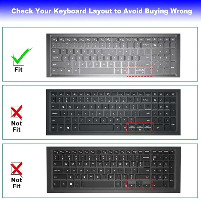 Cubierta de Teclado para Dell 15 Pulgadas 2026 2025 miniatura 2